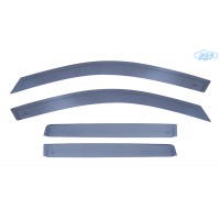 DGA - Σετ Ανεμοθραύστες Εμπρός & Πίσω Παραθύρων τύπου Φιμέ για Toyota Camry (XV70) 2017> 4πορτο Αυτοκόλλητοι Εξωτερικοί υλικό Plexiglass - 4 τεμ. (SETDGA123081FR) ΑΝΕΜΟΘΡΑΥΣΤΕΣ americat.gr