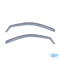 DGA - Ανεμοθραύστες Εμπρός Παραθύρων τύπου Φιμέ για Opel Corsa (B) 1993-2000 3πορτο υλικό Plexiglass - 2 τεμ. (DGA18007) ΑΝΕΜΟΘΡΑΥΣΤΕΣ americat.gr