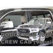 ΑΝΕΜΟΘΡΑΥΣΤΕΣ ΓΙΑ DODGE RAM 1500 CREW CAB (ΔΙΠΛΟΚΑΜΠΙΝΟ) 4D 2019+ ΣΕΤ ΑΥΤΟΚΙΝΗΤΟΥ ΑΠΟ ΕΥΚΑΜΠΤΟ ΦΙΜΕ ΠΛΑΣΤΙΚΟ HEKO - 4 ΤΕΜ. ΑΝΕΜΟΘΡΑΥΣΤΕΣ americat.gr