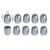 Simoni Racing - ΠΑΞΙΜΑΔΙ ΚΩΝΙΚΟ 10x1,5 (26mm) (19) 10ΤΕΜ. Κωνικά americat.gr