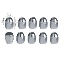 Simoni Racing - ΠΑΞΙΜΑΔΙ ΚΩΝΙΚΟ 10x1,5 (26mm) (19) 10ΤΕΜ. Κωνικά americat.gr