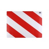 Amio - ΑΝΑΚΛΑΣΤΙΚΟ ΣΗΜΑ ΠΡΟΕΞΕΧΟΝΤΟΣ ΦΟΡΤΙΟΥ ΚΟΚΚΙΝΟ/ΑΣΠΡΟ ΔΕΞΙ - 1 τεμ. (E52083/AM) Πινακίδες και Σήμανση americat.gr