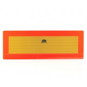 Amio - ΑΝΑΚΛΑΣΤΗΡΕΣ ΦΟΡΤΗΓΟΥ ΑΥΤΟΚΟΛΛΗΤΟΙ ΚΟΚΚΙΝΟ/ΚΙΤΡΙΝΟ 565x200mm 2ΤΕΜ. (E52105/AM) Ανακλαστήρες americat.gr