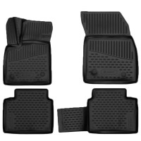 ΠΑΤΑΚΙΑ ΣΕ ΣΚΑΦΗ TPE ΛΑΣΤΙΧΟ ΓΙΑ FORD FOCUS 5D 2018+ ΣΕ ΜΑΥΡΟ ΧΡΩΜΑ NOVLINE - 4 ΤΕΜ.? Ford americat.gr