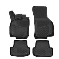 ΠΑΤΑΚΙΑ ΣΕ ΣΚΑΦΗ TPE ΛΑΣΤΙΧΟ ΓΙΑ AUDI A3 4D 2016+ ΣΕ ΜΑΥΡΟ ΧΡΩΜΑ NOVLINE - 4 ΤΕΜ. Audi americat.gr