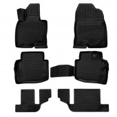 ΠΑΤΑΚΙΑ ΣΕ ΣΚΑΦΗ TPE ΛΑΣΤΙΧΟ ΓΙΑ MAZDA CX-9 SUV 2017+ ΣΕ ΜΑΥΡΟ ΧΡΩΜΑ NOVLINE - 6 ΤΕΜ. Mazda americat.gr