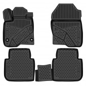 ΠΑΤΑΚΙΑ ΣΕ ΣΚΑΦΗ TPE ΛΑΣΤΙΧΟ ΓΙΑ HONDA CR-V (VI) 2022+ 5D SUV ΣΕ ΜΑΥΡΟ ΧΡΩΜΑ NOVLINE - 4 ΤΕΜ. Honda americat.gr