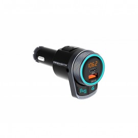 FM TRANSMITTER Q3.0 12/24V ΜΕ BLUETOOTH ΣΥΜΒΑΤΟ ΜΕ GOOGLE ΚΑΙ SIRI EINPARTS - 1 τεμ. Bluetooth Audio americat.gr