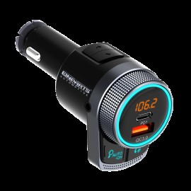 FM TRANSMITTER Q3.0 12/24V ΜΕ BLUETOOTH ΣΥΜΒΑΤΟ ΜΕ GOOGLE ΚΑΙ SIRI EINPARTS - 1 τεμ. Bluetooth Audio americat.gr