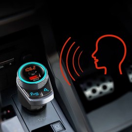 FM TRANSMITTER Q3.0 12/24V ΜΕ BLUETOOTH ΣΥΜΒΑΤΟ ΜΕ GOOGLE ΚΑΙ SIRI EINPARTS - 1 τεμ. Bluetooth Audio americat.gr