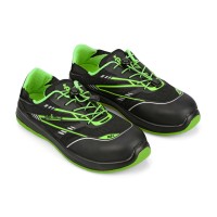 Euroroutier - Παπούτσια Ασφαλείας Νο 38 Hybrid Tech Green ελαφρύ αναπνεύσιμο ύφασμα αντιστατικό με μεταλλική μύτη - 1 τεμ. (L.ERHYTG38) Παπούτσια Εργασίας και Ασφάλειας americat.gr