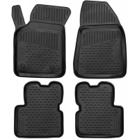 Novline - Πατάκια Αυτοκινήτου σε Σκάφη TPE Λάστιχο για Επιβατικά Αυτοκίνητα Alfa Romeo Giulietta (2010-2020) χρώμα Μαύρο - 4 τεμ. (EXP.ELEMENTA00215210K/NV) Alfa Romeo americat.gr