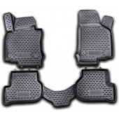 ΠΑΤΑΚΙΑ ΣΕ ΣΚΑΦΗ TPE ΛΑΣΤΙΧΟ ΓΙΑ VW GOLF 6 3/5D 04/2009+ ΣΕ ΜΑΥΡΟ ΧΡΩΜΑ NOVLINE - 4 ΤΕΜ. VW americat.gr