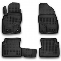 ΠΑΤΑΚΙΑ ΣΕ ΣΚΑΦΗ TPE ΛΑΣΤΙΧΟ ΓΙΑ FORD FOCUS II 2005+ ΣΕ ΜΑΥΡΟ ΧΡΩΜΑ NOVLINE - 4 ΤΕΜ. Ford americat.gr