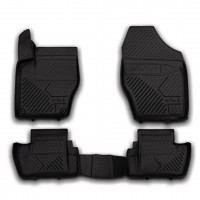 ΠΑΤΑΚΙΑ ΣΕ ΣΚΑΦΗ TPE ΛΑΣΤΙΧΟ ΓΙΑ CITROEN C4 5D 2013-2018 ΣΕ ΜΑΥΡΟ ΧΡΩΜΑ NOVLINE - 4 ΤΕΜ. Citroen americat.gr