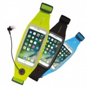 ΖΩΝΗ - ΘΗΚΗ ΚΙΝΗΤΟΥ SPORT ON THE MOVE (ΜΠΛΕ - ΠΡΑΣΙΝΟ) Βάσεις Θήκες Κινητού americat.gr