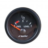 ΟΡΓΑΝΟ ΕΝΔΕΙΞΗΣ ΒΕΝΖΙΝΗΣ ΜΑΥΡΟ 52mm 2 INCH BLACK LINE Ένδειξη Βενζίνης americat.gr