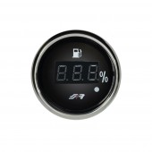 ΟΡΓΑΝΟ ΕΝΔΕΙΞΗΣ ΒΕΝΖΙΝΗΣ ΨΗΦΙΑΚΟ ΜΑΥΡΟ ΜΕ ΔΑΚΤΥΛΙΔΙ ΧΡΩΜΙΟ 52mm SIMONI RACING - 1 TEM. Ένδειξη Βενζίνης americat.gr