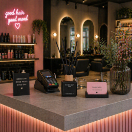 Fresso - Αρωματικό Χώρου με Στικ Molise 100 ml Premium Home Reed Diffuser με FlowScent, Μαύρο Γυάλινο Μπουκάλι και Μαύρα Στικ από Fiberglass - 1 Τεμ. (390020/FRE) Αρωματικά americat.gr