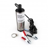 Amio - Αντλία Αναρρόφησης Υγρών Ηλεκτρική 12V 60W διαμέτρου 51mm με παροχή 25L/min για άντληση πετρελαίου και λαδιού με υψηλή απόδοση και εύκολη χρήση σε δεξαμενές - 1 Τεμ. (02068/AM) Εργαλεία Μεταφοράς Υγρών americat.gr