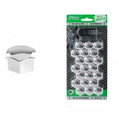 Amio - ΚΑΠΑΚΙΑ ΜΠΟΥΛΟΝΙΩΝ 21mm ΧΡΩΜΙΟ - 21 ΤΕΜ. (G21308/AM) Καπάκια Βαλβιδών americat.gr