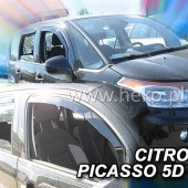 ΑΝΕΜΟΘΡΑΥΣΤΕΣ ΓΙΑ CITROEN C3 PICASSO 5D 2009-2017 ΖΕΥΓΑΡΙ ΑΠΟ ΕΥΚΑΜΠΤΟ ΦΙΜΕ ΠΛΑΣΤΙΚΟ HEKO - 2 ΤΕΜ. ΑΝΕΜΟΘΡΑΥΣΤΕΣ americat.gr
