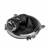 ΠΟΜΟΛΟ ΤΑΧΥΤΗΤΩΝ ΓΙΑ AUDI TT 2006+ /TT ROADSTER 2007+ ΜΕ ΕΝΔΕΙΞΗ 6 ΤΑΧΥΤΗΤΩΝ ΚΑΙ ΦΟΥΣΚΑ ΜΑΥΡΟ-ΧΡΩΜΙΟ NTY - 1 TEM. Πόμολα και Φούσκες Ταχυτήτων americat.gr