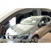 ΑΝΕΜΟΘΡΑΥΣΤΕΣ ΓΙΑ MITSUBISHI COLT 5D 2023+ ΖΕΥΓΑΡΙ ΑΠΟ ΕΥΚΑΜΠΤΟ ΦΙΜΕ ΠΛΑΣΤΙΚΟ HEKO - 4 ΤΕΜ. ΑΝΕΜΟΘΡΑΥΣΤΕΣ americat.gr