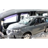 ΑΝΕΜΟΘΡΑΥΣΤΕΣ ΓΙΑ NISSAN TOWNSTAR 5D 2021+ ΣΕΤ ΑΥΤΟΚΙΝΗΤΟΥ ΑΠΟ ΕΥΚΑΜΠΤΟ ΦΙΜΕ ΠΛΑΣΤΙΚΟ HEKO - 4 ΤΕΜ ΑΝΕΜΟΘΡΑΥΣΤΕΣ americat.gr