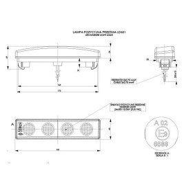 DRL HOR64 12/24V ΠΡΟΣΘΕΤΟ DAYTIME ΔΙΕΘΝΗ ΜΕ 4LED 0,5W 181x48mm ΜΑΥΡΟ 1ΤΕΜ Διεθνή Φώτα Ημέρας (DRL) americat.gr