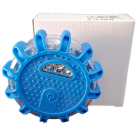 ΦΩΣ ΑΣΦΑΛΕΙΑΣ ΕΚΤΑΚΤΗΣ ΑΝΑΓΚΗΣ 100x100x35mm ΜΕ 15LED (3 ΛΕΥΚΟ +12 ΜΠΛΕ) 5 ΧΡΗΣΕΩΝ 1ΤΕΜ. M-TECH Φαρμακεία Τρίγωνα Διάσωση americat.gr