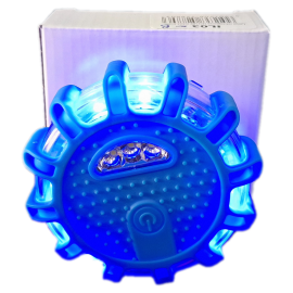 ΦΩΣ ΑΣΦΑΛΕΙΑΣ ΕΚΤΑΚΤΗΣ ΑΝΑΓΚΗΣ 100x100x35mm ΜΕ 15LED (3 ΛΕΥΚΟ +12 ΜΠΛΕ) 5 ΧΡΗΣΕΩΝ 1ΤΕΜ. M-TECH Φαρμακεία Τρίγωνα Διάσωση americat.gr