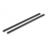 ΜΠΑΡΕΣ ΟΡΟΦΗΣ ΑΛΟΥΜΙΝΙΟΥ ΜΑΥΡΗ (M) 120cm HELIO BLACK ΧΩΡΙΣ ΚΛΕΙΔΙ max90kg​ NORDRIVE - 2 TEM. Μπάρες Αλουμινίου americat.gr