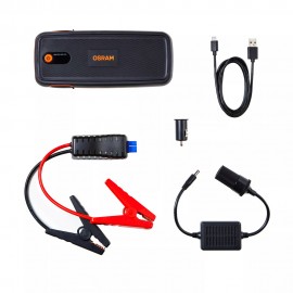 ΕΚΚΙΝΗΤΗΣ ΜΠΑΤΑΡΙΑΣ/POWER BANK/ΦΑΚΟΣ/2xUSB (8000cc ΒΕΝΖΙΝΗ/4000cc DIESEL) 12V 16800mAh 700g OSRAM - 1 ΤΕΜ. Εκκινητές Μπαταρίας americat.gr