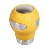 ΠΟΜΟΛΟ ΤΑΧΥΤΗΤΩΝ ΚΙΤΡΙΝΟ ΔΕΡΜΑ BETA​ LAMPA - 1 TEM. Πόμολα Ταχυτήτων americat.gr