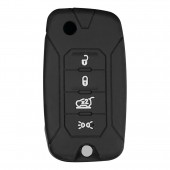 ΚΑΛΥΜΜΑ ΚΛΕΙΔΙΩΝ ΣΙΛΙΚΟΝΗΣ TYPE-2 ΜΑΥΡΟ ΧΡΩΜΑ ΓΙΑ JEEP 1ΤΕΜ. Καλύμματα κλειδιών σιλικόνης americat.gr