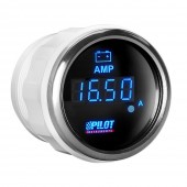 ΑΜΠΕΡΟΜΕΤΡΟ ΨΗΦΙΑΚΟ ΜΑΥΡΟ ΜΕ ΛΕΥΚΟ ΦΩΣ BLACK DIGITAL SERIES 9-32V 52mm Αμπερόμετρα americat.gr