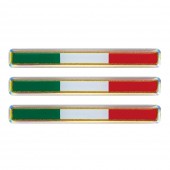 ΑΥΤΟΚΟΛΛΗΤΟ ΣΗΜΑ 3D ΣΗΜΑΙΑ ΙΤΑΛΙΑΣ 55x8mm LAMPA - 3 Τεμ. Αυτοκόλλητα Διακοσμητικά americat.gr