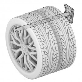 ΒΑΣΗ ΤΟΙΧΟΥ / ΣΤΗΡΙΓΜΑΤΑ ΕΛΑΣΤΙΚΩΝ / ΖΑΝΤΩΝ ΤΟΙΧΟΥ ΑΝΑΔΙΠΛΟΥΜΕΝΑ 60kg MAX 56cm Φ3,2cm LAMPA - 2 ΤΕΜ. Ειδη Συνεργείου americat.gr