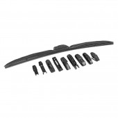 ΥΑΛΟΚΑΘΑΡΙΣΤΗΡΑΣ RAPTOR HYBRID 70 cm (28 INCH) ΜΕ 11 ΑΝΤΑΠΤΟΡΕΣ - 1 ΤΕΜ. Υβριδικός Νuvis americat.gr