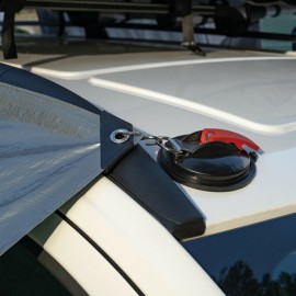 Lampa - Βεντούζα Αγκίστρωσης / Κρεμάσματος Suction Cup με 2 Γάντζους, Μέγιστο Φορτίο 10 kg και Διάμετρο 115 mm - 1 Τεμ. (L2016.6) ΝΕΑ ΠΡΟΪΟΝΤΑ americat.gr