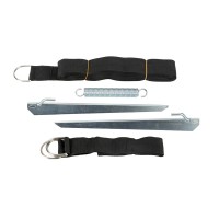 Lampa - Σετ Στήριξης / Πρόσδεσης Τέντας Universal με Πασσάλους, Ελατήριο και Ιμάντες για Τέντες και Βεράντες έως 7,5 m - 1 Σετ (L2017.4) ΝΕΑ ΠΡΟΪΟΝΤΑ americat.gr