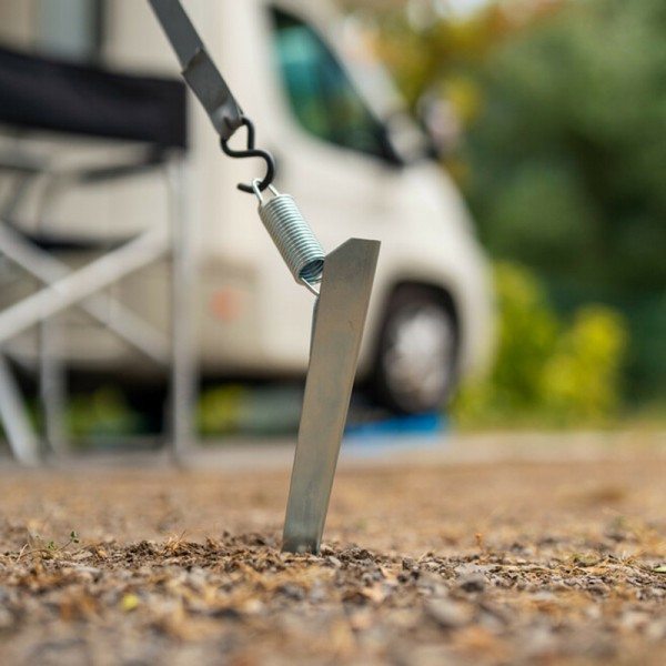 Lampa - Σετ Στήριξης / Πρόσδεσης Τέντας Κασέτας Anti-Storm με Πασσάλους Universal για Τέντες με Οδηγό έως 6,5 mm - 1 Σετ (L2017.5) ΝΕΑ ΠΡΟΪΟΝΤΑ americat.gr