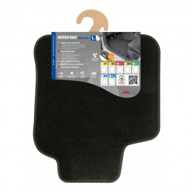 ΠΑΤΑΚΙ ΜΟΚΕΤΑ ΟΔΗΓΟΥ SC-1 DRIVER ONLY 49,5x58cm ΜΑΥΡΟ ΧΡΩΜΑ LAMPA - 1 ΤΕΜ Διεθνή Πατάκια 1τεμ americat.gr