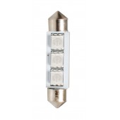 ΛΑΜΠΑΚΙΑ ΠΛΑΦΟΝΙΕΡΑΣ C5W 12V SV8.5 41mm 3xSMD5050 LED ΜΠΛΕ CAN-BUS M-TECH - 1 τεμ. Πλαφονιέρες americat.gr
