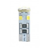 T10 W5W 12V W2,1x9,5d LED 8xSMD3528 ΛΕΥΚΟ (ΚΑΡΦΩΤΟ CAN-BUS) 1ΤΕΜ. M-TECH Χωρίς Κάλυκα americat.gr