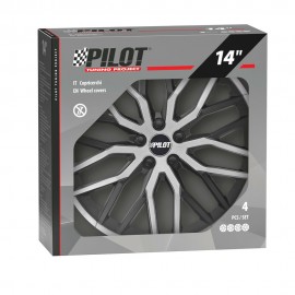 ΤΑΣΙΑ 14'' SPEEDSTER ΜΑΥΡΟ/ΑΣΗΜΙ ΣΕΤ ΤΑΣΙΑ 14 ΙΝΤΣΕΣ americat.gr