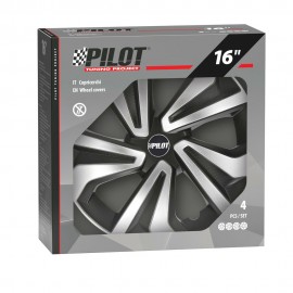 Lampa - Τάσια Vortexx διάσταση 16'' χρώμα μαύρα/ασήμι για Επιβατικά Αυτοκίνητα - 1 σετ (L3168.3) ΤΑΣΙΑ 16 ΙΝΤΣΕΣ americat.gr