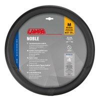 Lampa - Κάλυμμα Τιμονιού NOBLE (M) 37/39cm Μαύρο άοσμο διάτρητο αντιολισθητικό μαλακό Skeentex (πάχος 8,2cm) - 1 τεμ. (L3289.9) Διάμετρος 37-39 cm americat.gr