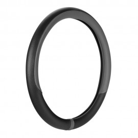 Lampa - Κάλυμμα Τιμονιού NOBLE (M) 37/39cm Μαύρο / Γκρί άοσμο διάτρητο αντιολισθητικό μαλακό ultra soft Skeentex - 1 τεμ. (L3290.1) Διάμετρος 37-39 cm americat.gr